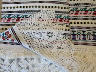 Домотканые молдавские рушники.