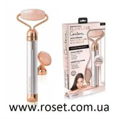 Ролик-массажер для лица Flawless Contour из розового кварца