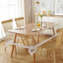 Прозрачная скатерть ПВХ