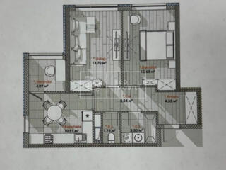 Etaje disponibile, aceeași planimetrie: 3,4. Spre vânzare apartament .