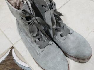 Брендовые замшевые стильные ботинки Gabor 39 размер