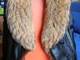 Два в одном зимнее полупальто снимается утеплитель разм 44-46