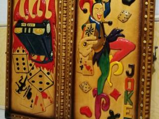 Нарды ручная резьба Джокер эксклюзив!