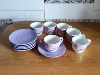 Набор для фондю, чашки и рюмки