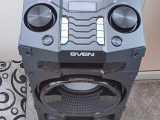 SVEN 500W [ЕСТЬ ВСЕ НАВОРОТЫ] музыкальная колонка + караоке + микрофон
