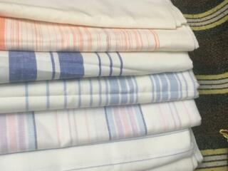 Простыни льн ФАТА советская Белые халаты Отрезы тканей Сукно Военное