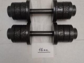 Продам, гантели, гири. Блины на гантели и штанги, гриф..