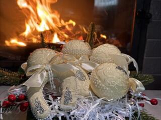 Елочные игрушки ручной работы