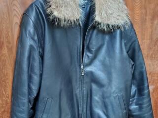 Продам натуральную кожаную куртку из телятины с натуральным мехом