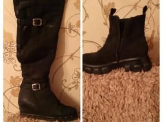Сапоги 39 разм., ботинки жен. 40 разм, всё по 400
