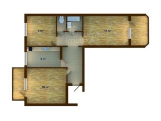 Продаем 3 комнатную квартиру 135 серии на 4 этаже.