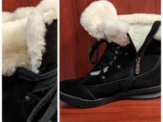 Натуральная замша/мех