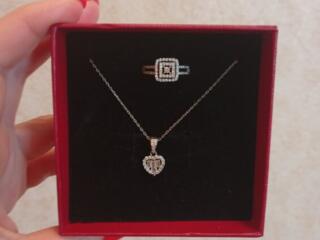 Продам новый серебряные набор