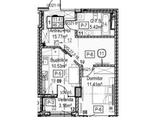 Se vinde apartament cu un dormitor și living, în Complexul HORUS ...