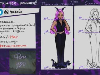 Цифровые рисунки на заказ(2 слота)*