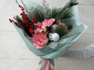 Surprize florale de Crăciun – emoție și eleganță în fiecare buchet!