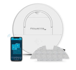 Robot de aspirare Rowenta X-Plorer S130 AI RR9067WH, aspirator si mop