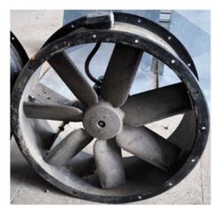 Вентилятор осевой промышленный (+регулятор вращения)