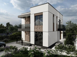 Se vinde casă în 2 nivele amenajată în stil Hi-Tech.  Suprafața de ...