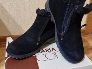 Сапоги женские б/у в отличном сост. Marco Tozzi. Сапожки Oliver б/у.