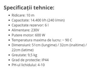 Pompa evacuare apa menajeră