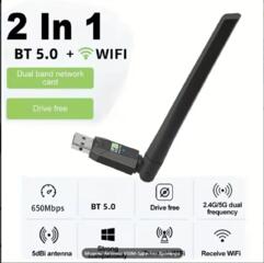 Двухдиапазонный Wi-Fi 5 адаптер (802.11ac) и BT 5.0 MCPIWOHY
