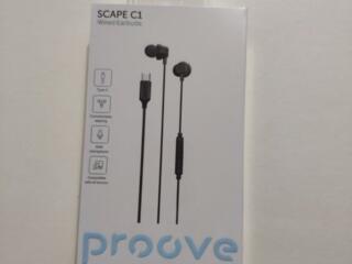 Наушники вакуумные проводные Proove Scape C1 Type-C