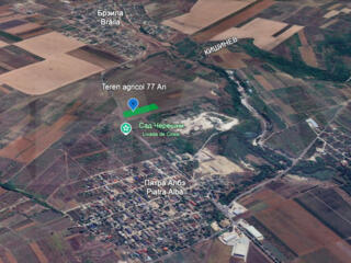 Teren agricol 77 ari, amplasat r-nul Ialoveni la traseul L 458 Piatra 