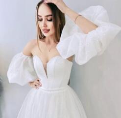 Продам нежное свадебное платье, торг уместен