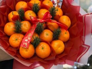 Новогодние вкусные букеты