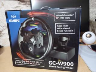 Продаю руль, ему всего 1 год, но перегнутый USB кабель