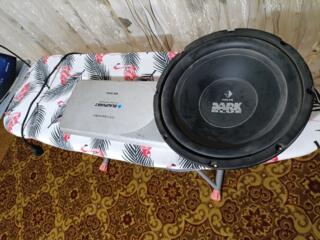 Саб и усилок 100$