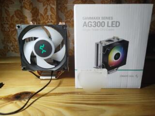 КУЛЕР - DEEPCOOL AG-300 LED - ВСКРЫТ - НЕ ИСПОЛЬЗОВАН