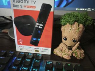 Mi tv Box S 4k 3rd gen Новый запечатанный 3 ревизия super скорость.