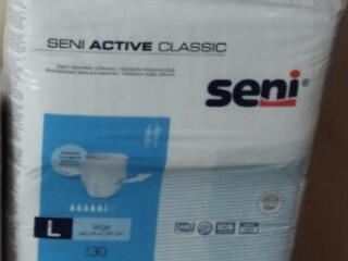 Продам подгузники- трусики для взрослых "Сени" 300 р(в упаковке 30 шт)