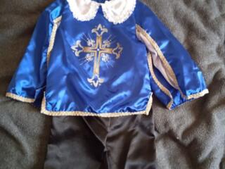 Костюм новогодний, карнавальный на 3-5 петушок и на 7-10 лет мушкетер