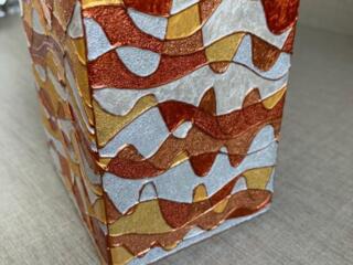 Подсвечники и вазочки с ручной росписью