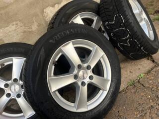 VW-диски с зимней резиной VREDESTEIN 215/60/r16 99H XL протектор 90%