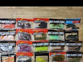 Силикон окуневый, новый, разные цвета.