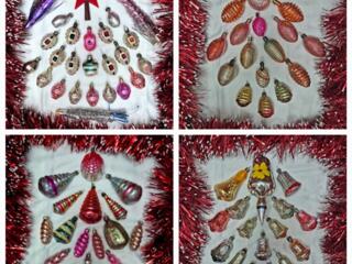  Ёлочные Игрушки СССР, Упакую Отправлю в любую местность. От 10лей