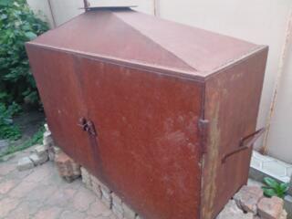 ШКАФ металлический толщ. 2-х мм., р-р 1560*900*500 мм.