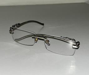 Очки прозрачные