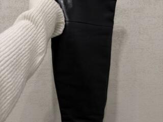 Сапоги кожаные зимние