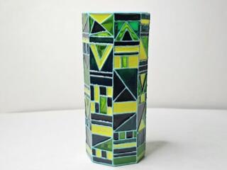 Подсвечники и вазы с ручной росписью