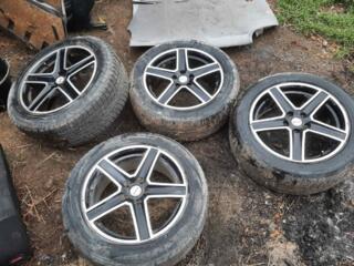 Комплект дисков с резиной 17" 5х108 RENAULT