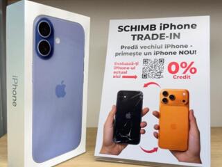 iPhone 17, Schimb iPhone Trade-in, 0% Credit de la 629 lei/lună!