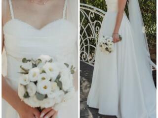 Продам свадебное платье размер 44