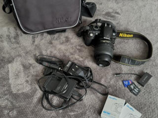 Продам фотоаппарат Nikon d3100. 1600руб