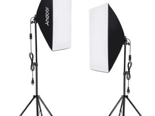 Andoer studio light kit softbox