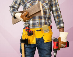 Навеска полок, установка и монтаж карнизов для штор, тв на стену.